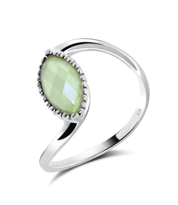 Prehnite Silver Rings NSR-2330